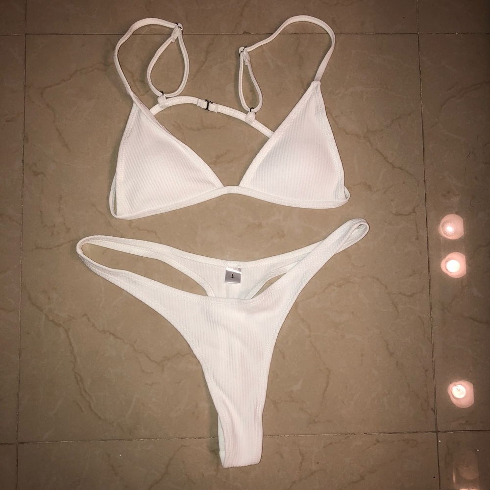 NWOT Thong Bikini Set